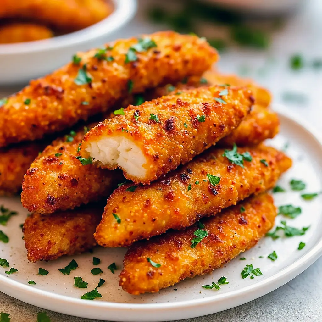 Golden Homemade Chicken Tenders Oven baked to perfection, perfect Dinner In The Oven Meals for Dinner Ideas Homemade, crispy Recipes Chicken Tenderloins for Good Easy Meal Prep Ideas, and Easy Healthy Chicken Tender Recipes everyone will enjoy from Dinners With Chicken Tenderloins, a must-try Chicken Recipes Tenderloins.