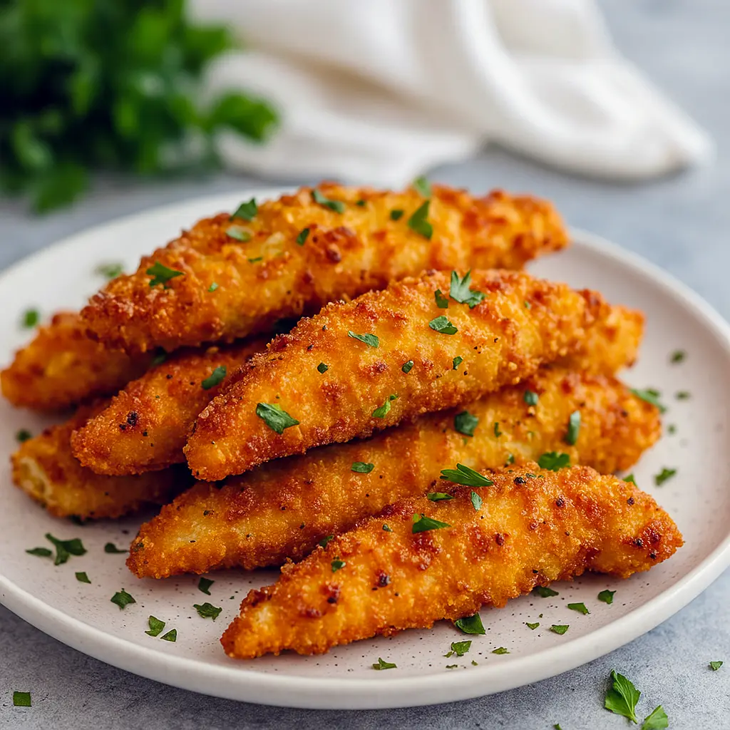 Golden Homemade Chicken Tenders Oven baked to perfection, perfect Dinner In The Oven Meals for Dinner Ideas Homemade, crispy Recipes Chicken Tenderloins for Good Easy Meal Prep Ideas, and Easy Healthy Chicken Tender Recipes everyone will enjoy from Dinners With Chicken Tenderloins, a must-try Chicken Recipes Tenderloins.