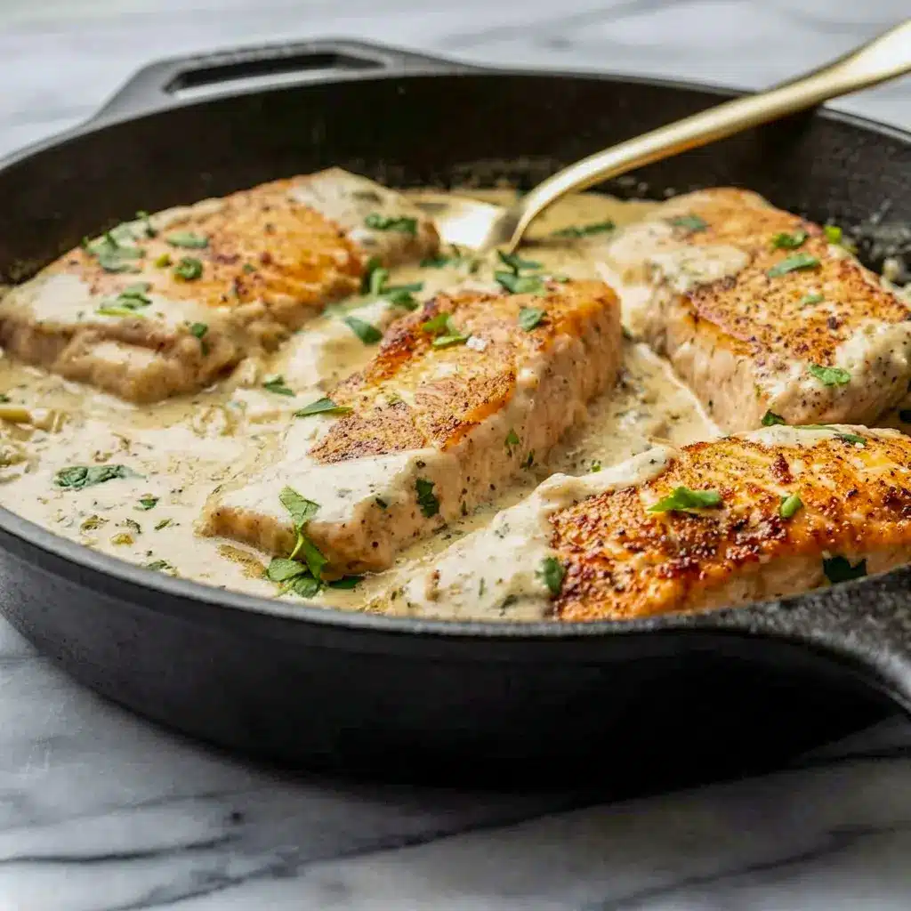 Boursin Salmon cooked in a silky sauce, making a simple Easy Salmon Cooking Guide for home cooks.