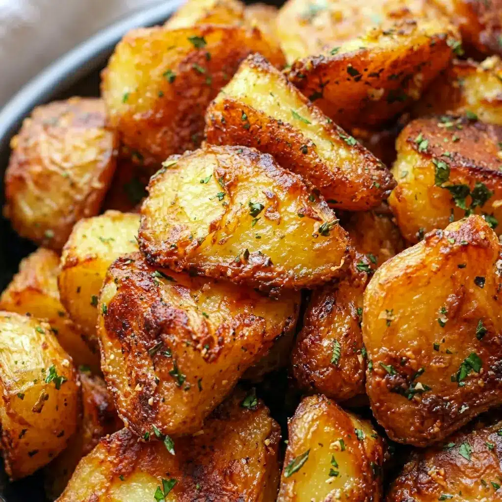 Crispy Roast Potatoes with deep brown edges and fluffy centers, a classic Roast Potatoes Recipes favorite everyone loves.