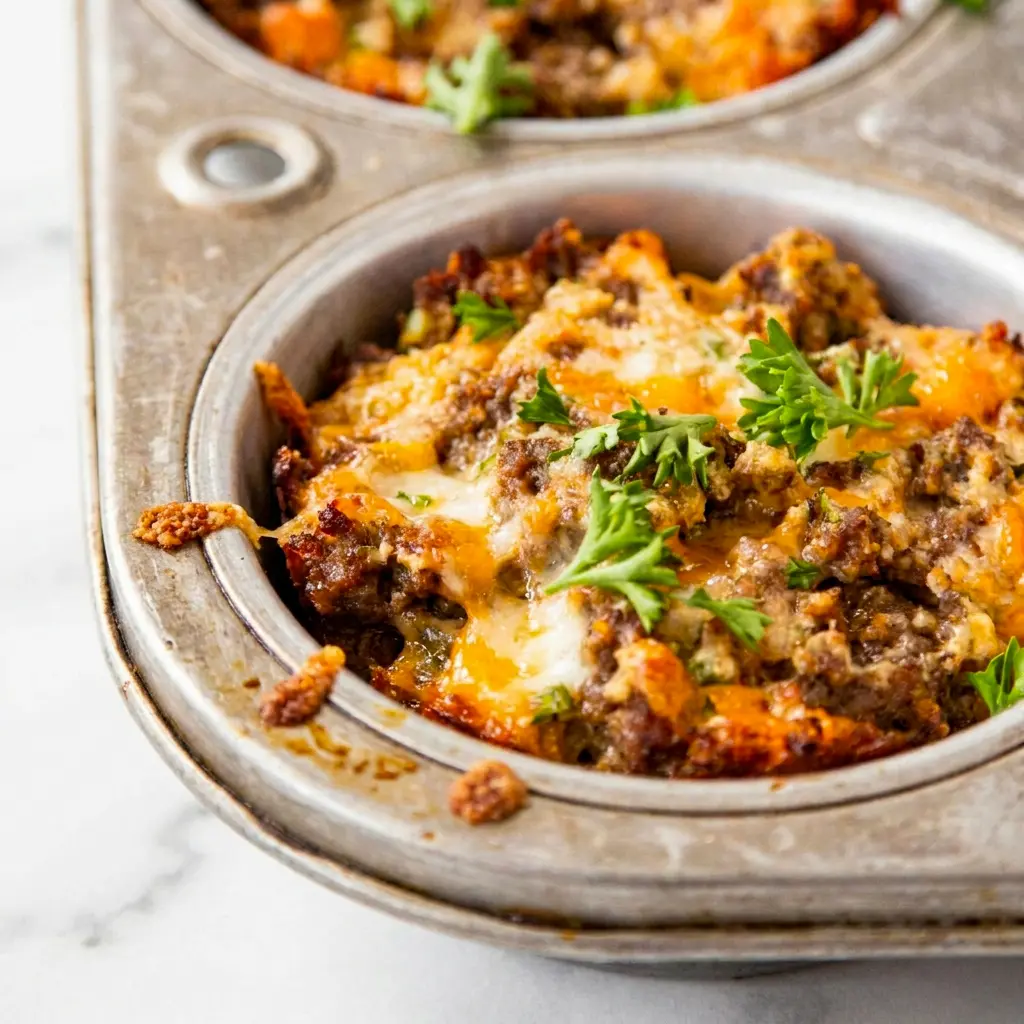 Jalapeño Popper Cheeseburger Bites make the perfect High Protein Game Day Food with a bold jalapeño kick and melty cheddar in every bite.