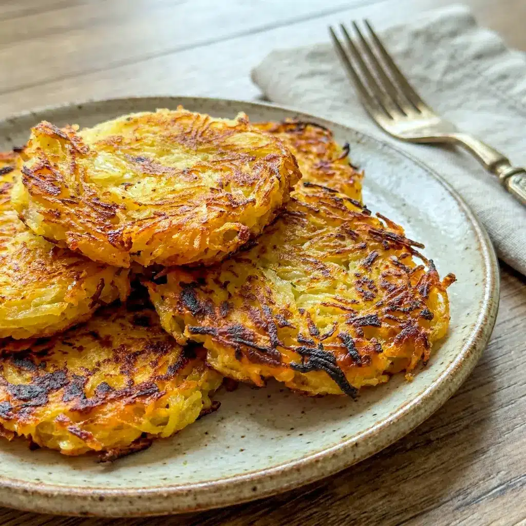 Fresh and crunchy Spaghetti Squash Hash Browns are one of the best Easy Brunch Ideas for a lighter morning meal.