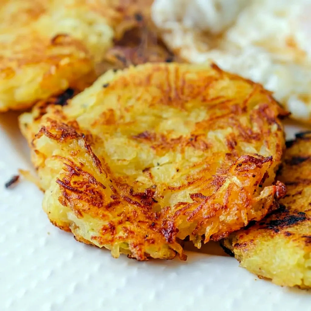 These Spaghetti Squash Hash Browns prove that Healthy Recipes That Dont Taste Healthy can still be rich, crisp, and satisfying.