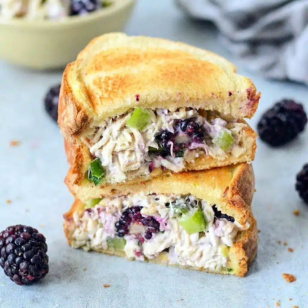Creamy and refreshing, Blackberry Cottage Cheese Chicken Salad is a simple choice for Bariatric Recipes Easy when you want something light but filling.