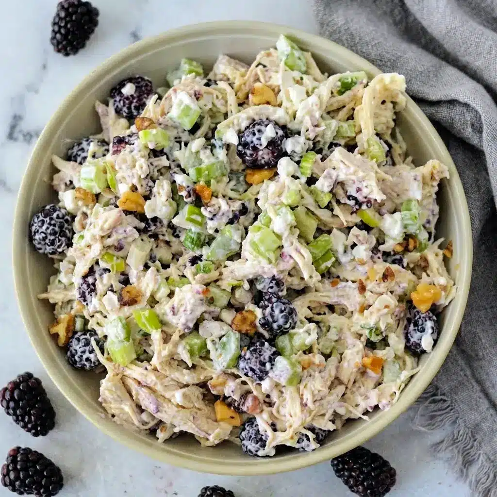 Flavorful and protein-rich, Blackberry Cottage Cheese Chicken Salad fits perfectly into Low Carb Protein Recipes and makes lunch feel fresh again.