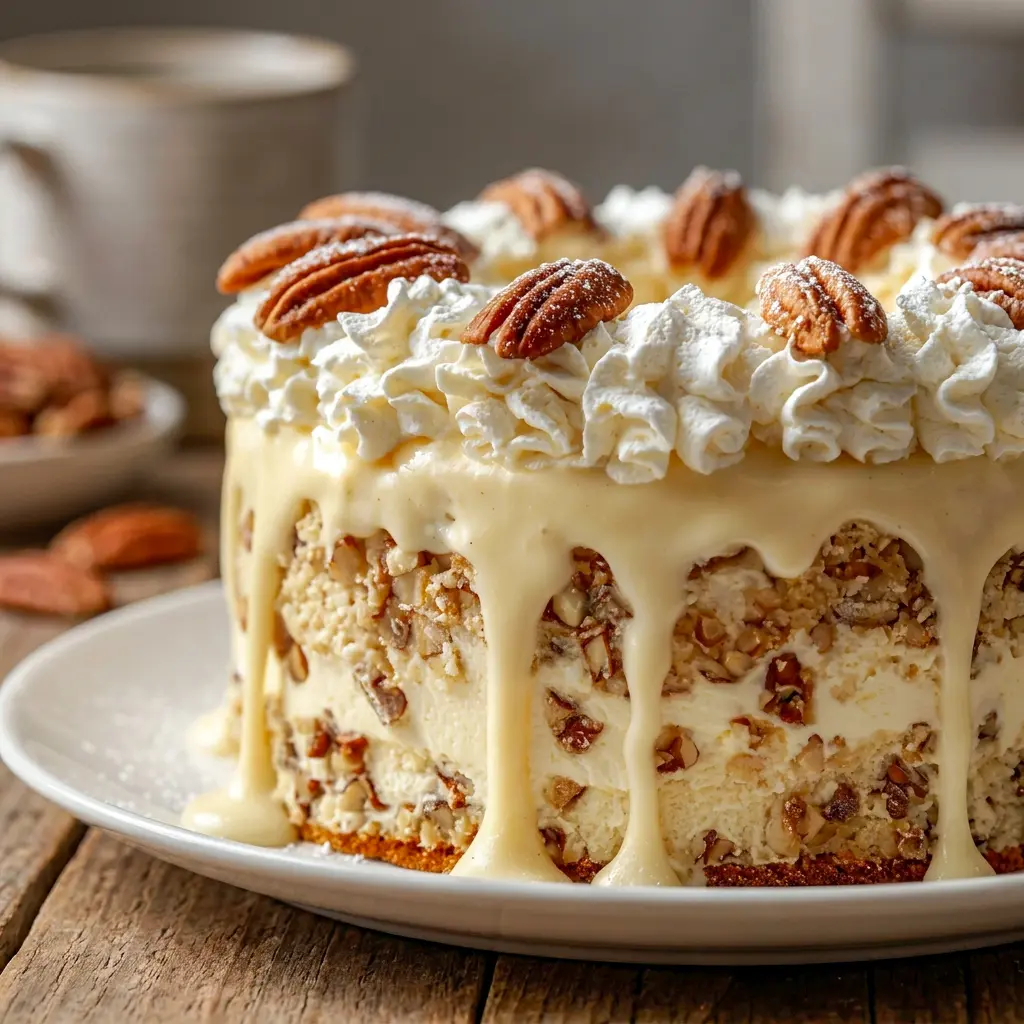This decadent Butter Pecan Tres Leches Cake showcases rich layers and nutty flavor, making it one of those Good Cakes people save right away.
