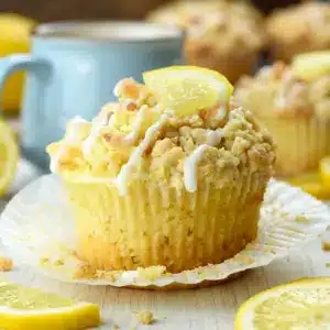 Bright Lemon Cream Cheese Muffins styled as a sunny breakfast treat, perfect for Breakfast Ideas With Lemon.