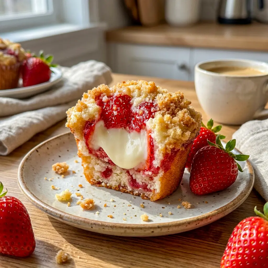 Strawberry Cream Cheese Muffins made with Recipes Using Strawberry Cream Cheese for a sweet bakery-style bite.