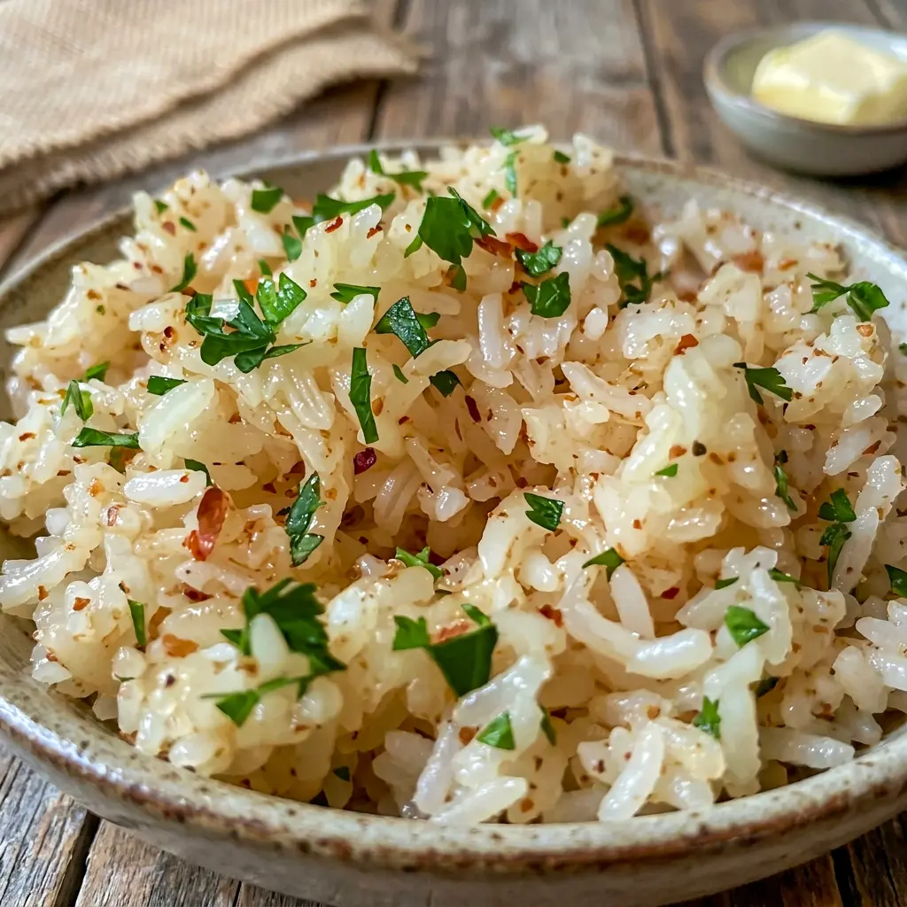 Texas Roadhouse Seasoned Rice makes one of the best Easy Side Rice Dishes for a cozy family meal.