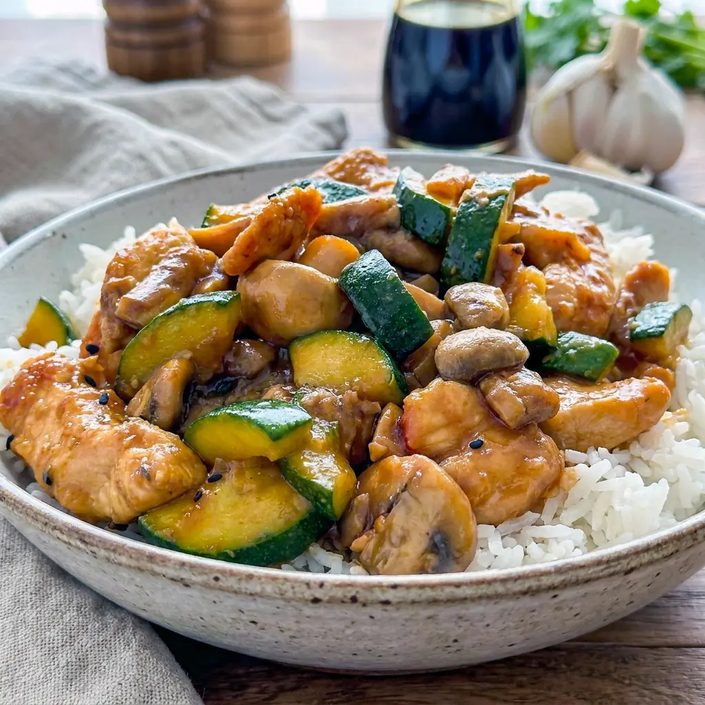 A fresh plate of Copycat Panda Express Mushroom Chicken is perfect for anyone searching How To Make Mushroom Chicken Panda Express in just 30 minutes.